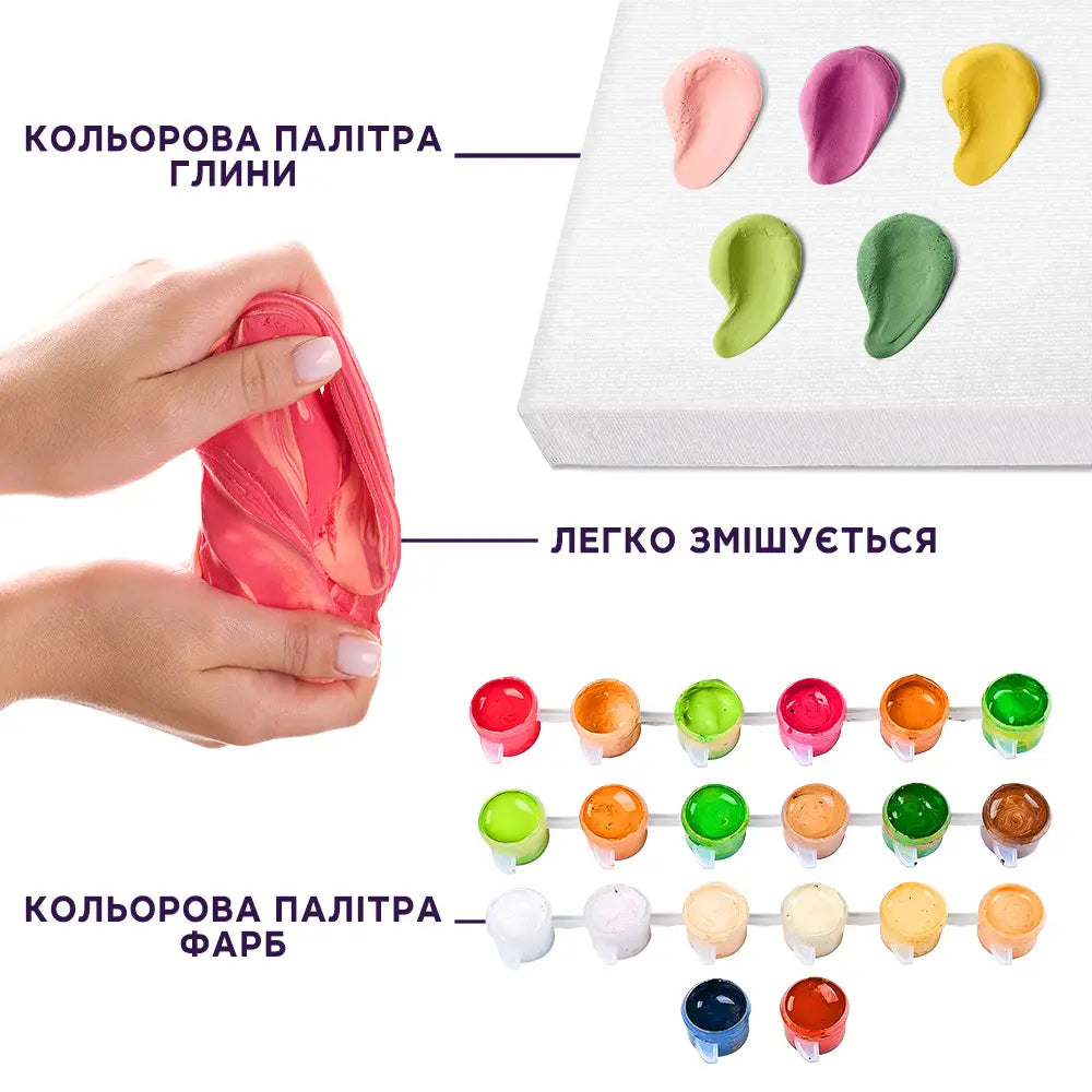 3D Картина за номерами OKTO & Ideyka “Витончена кішечка”