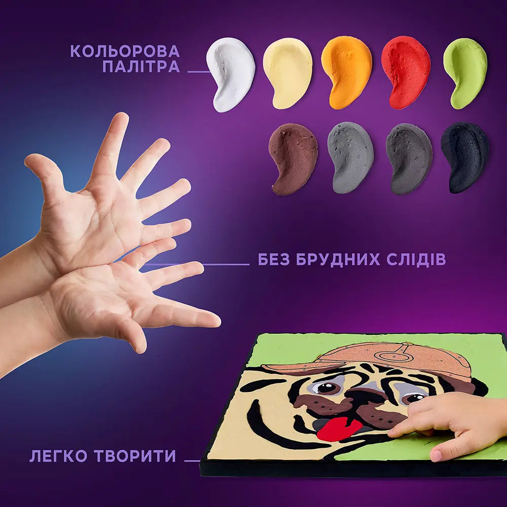 Картина за номерами “Мопс”