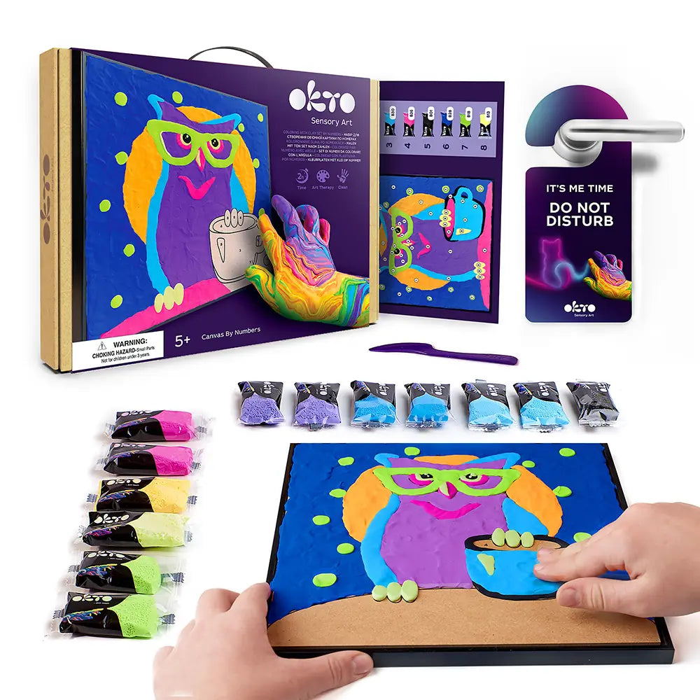 Картина за номерами “Сова”