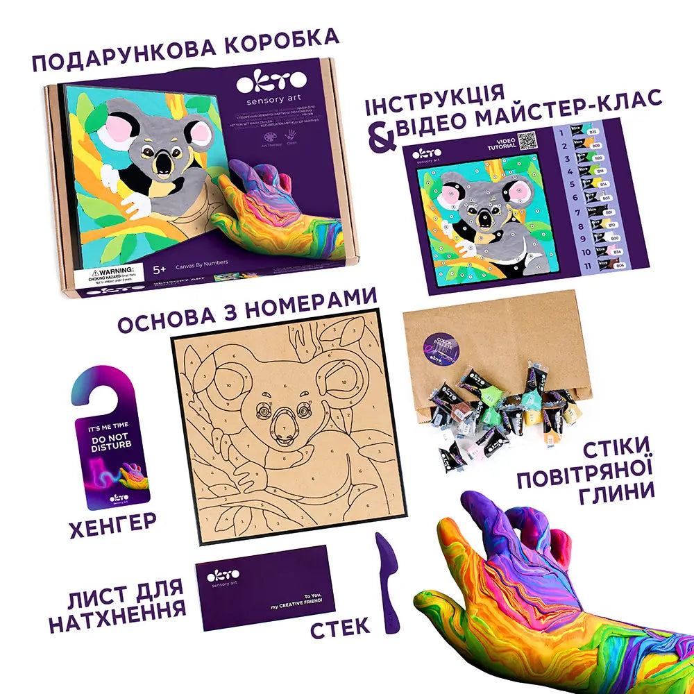 Картина за номерами “Коала”