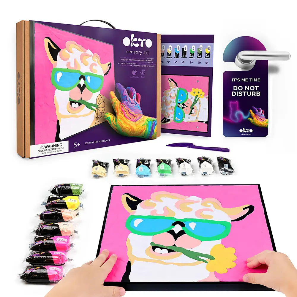 Картина за номерами “Лама”