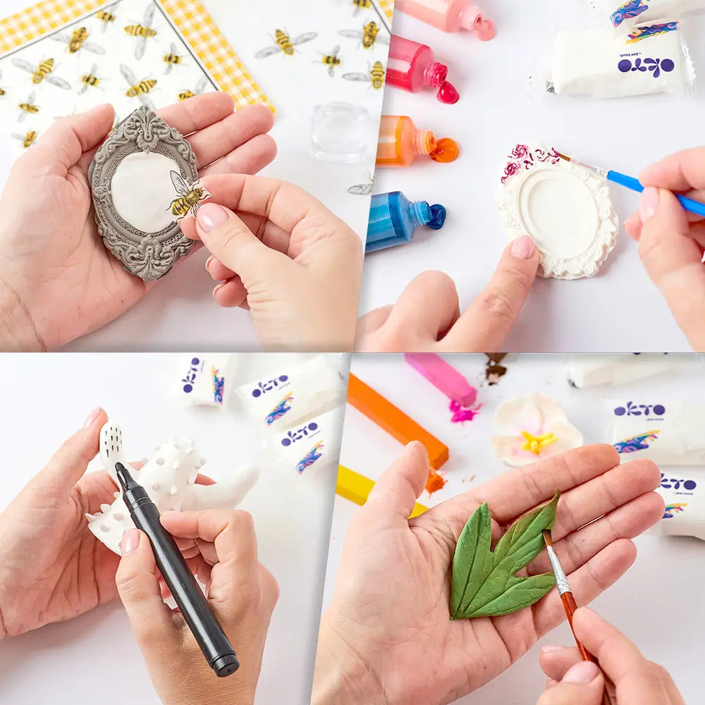 OKTO Colours повітряний пластилін шоколадний (S - розмір)