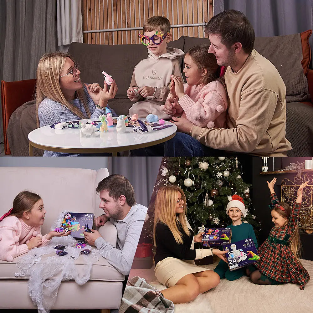 Набір повітряного пластиліну 24 кольори