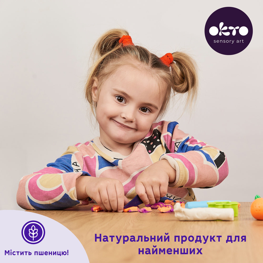 Набір тіста для школи 96 стіків і 8 кольорів