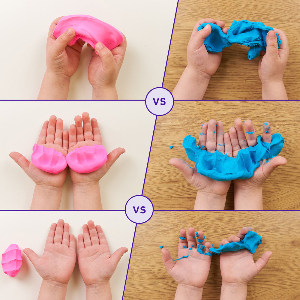 Повітряний пластилін для школи "Синій"