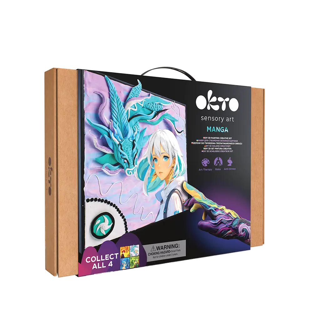 Об'ємна 3D картина Манга "Повітря"