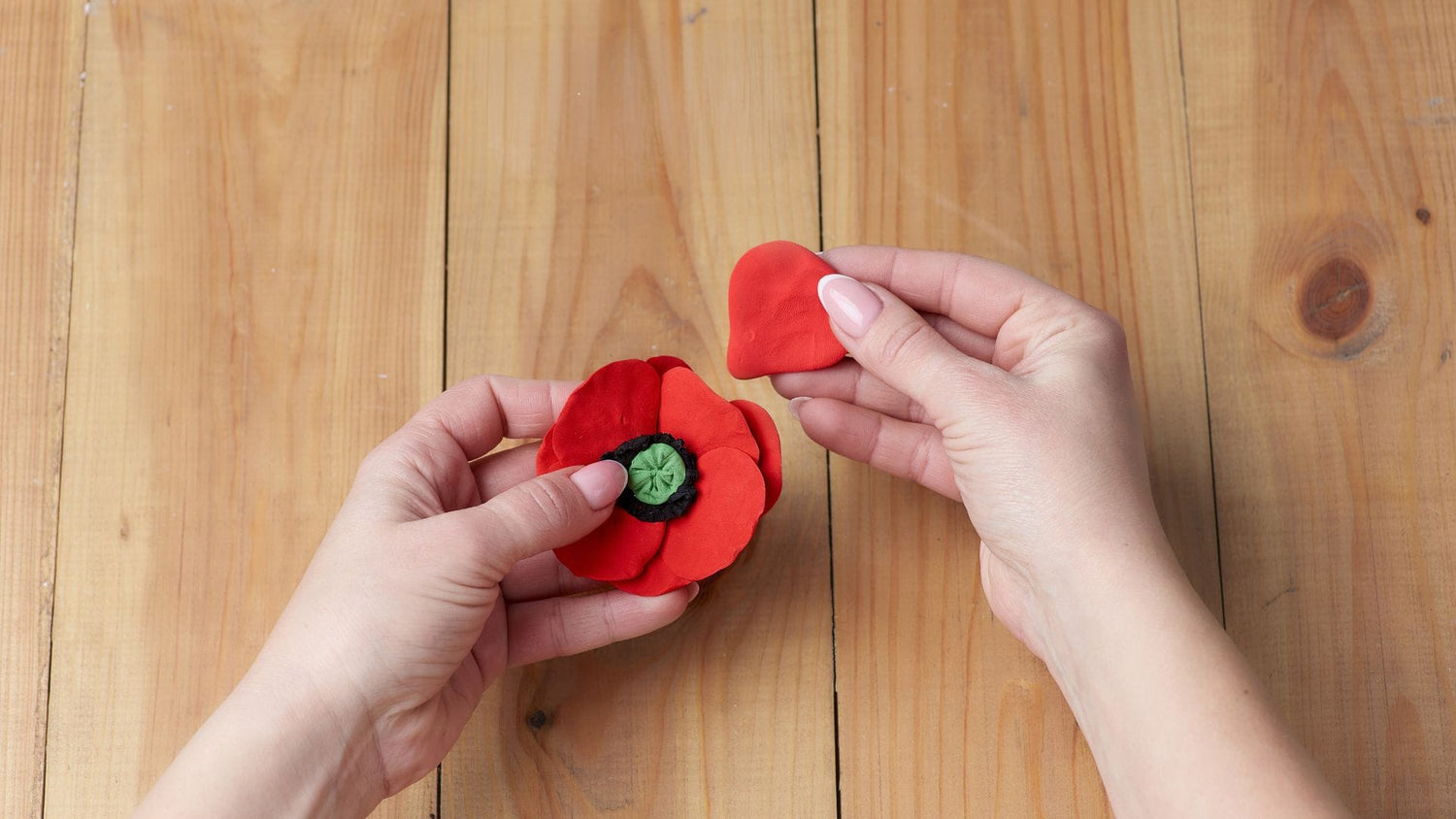 Квіти з повітряного пластиліну “Свобода”