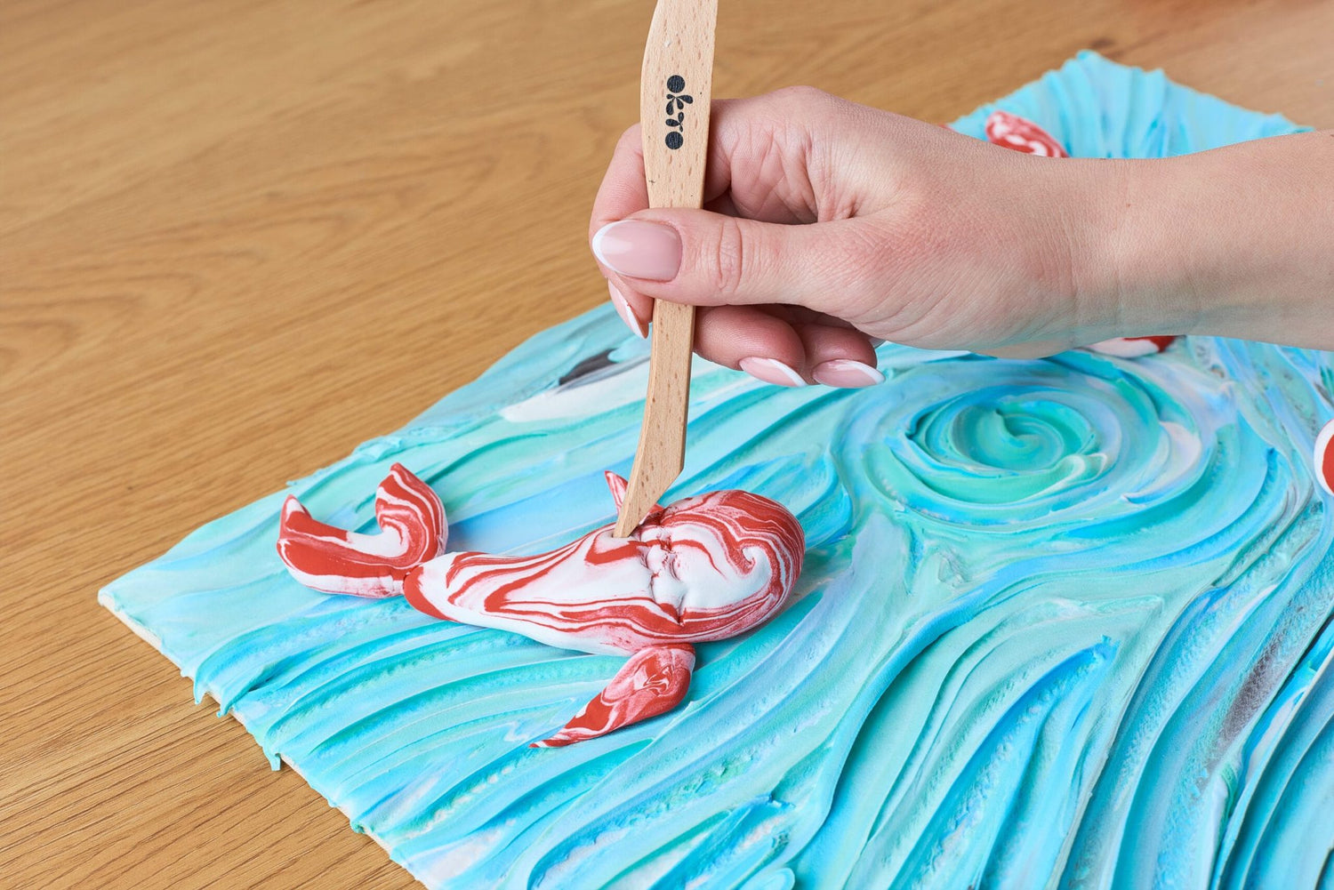 Об'ємна 3D картина “Карпи Кої”